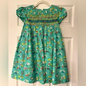 Mini Boden 8-9 Easter bunny holiday spring occasion dress NWOT fully lined